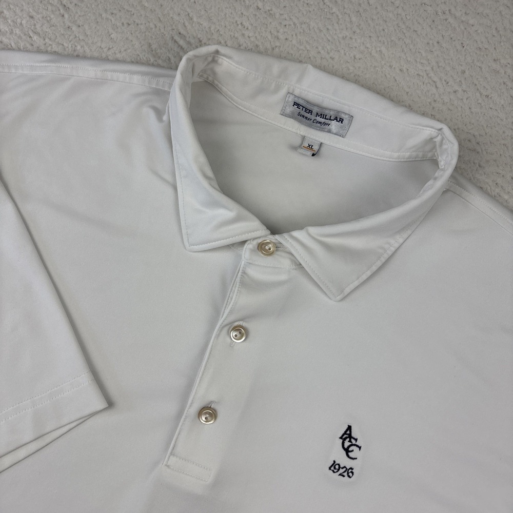 ATHENS COUNTRY CLUB x PETER MILLAR Mens Polo Shirt XL Summer Comfort Golf ACC